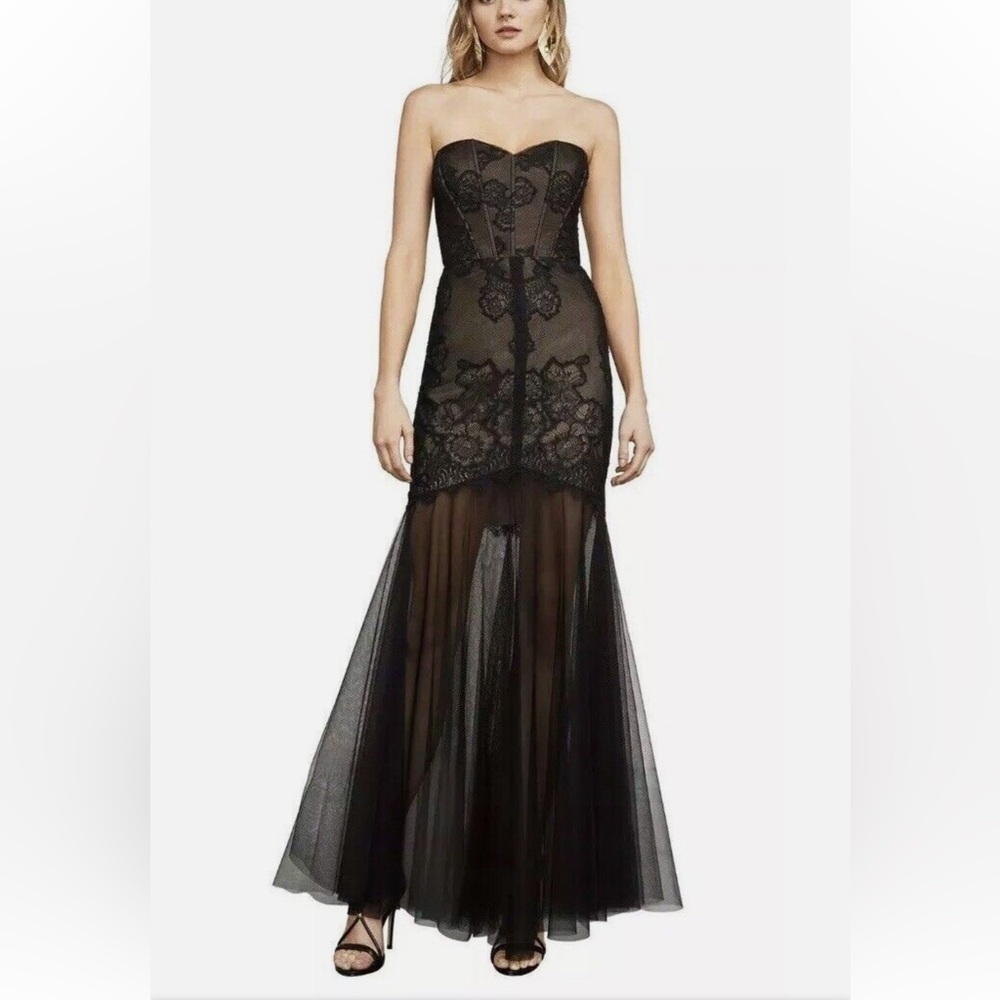 BCBG MaxAzria Ame Lace Mermaid Dress